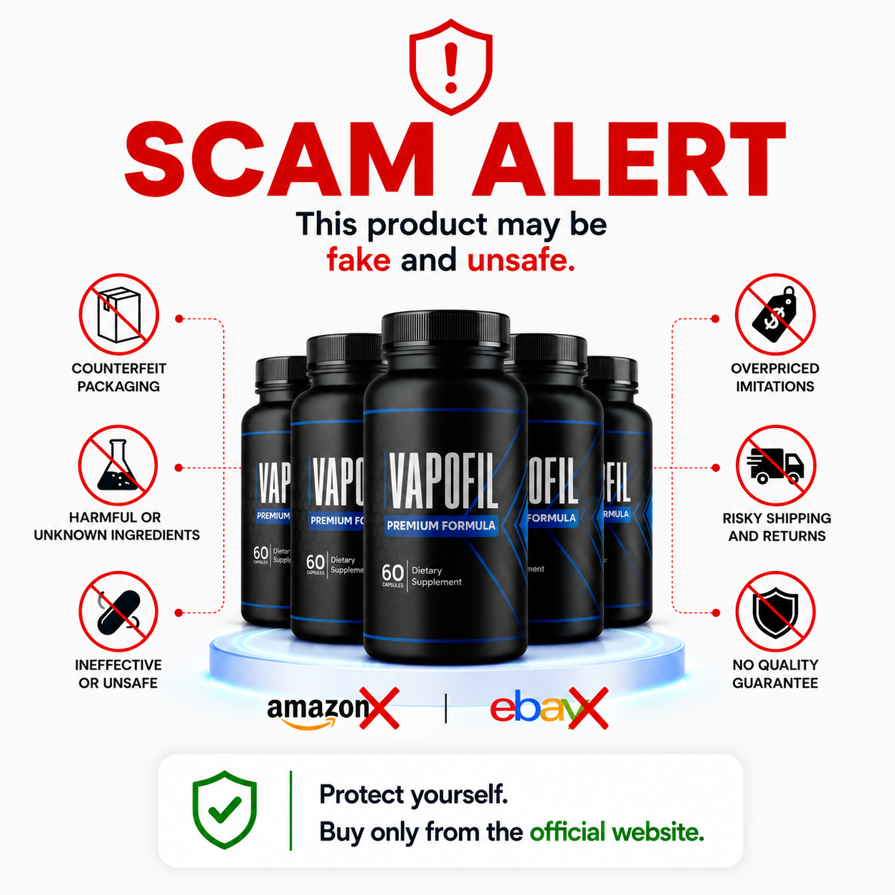 Vapofil scam alert